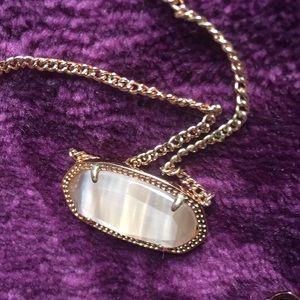 Kendra Scott rose gold and peach cats eye dylan